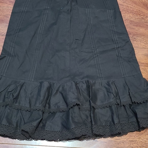 Antonio Melani Chocolate brown peasant skirt - Picture 4 of 7